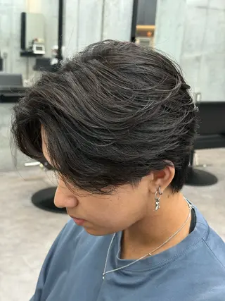 パーマ メンズ First藤沢所属・【メンズ特化美容師】 鈴山湧也のヘアスタイル