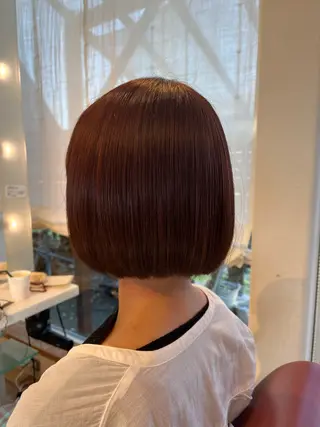 ショート カラー キハコ豊橋岩田店所属・瀧本 知沙のヘアスタイル