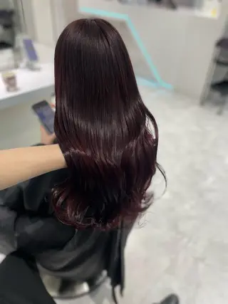 ロング カラー ♥️うる艶暖色 銀座♥️mioのヘアスタイル