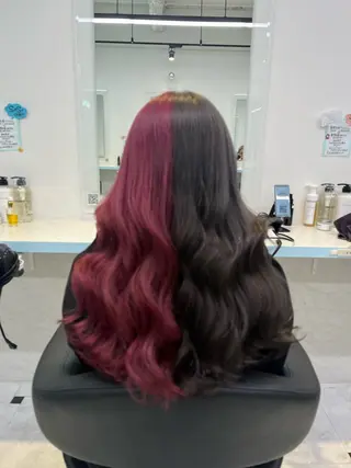 ロング カラー ブリーチカラー 🩵MIZUKIのヘアスタイル