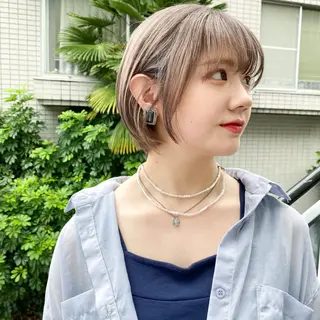 ショート カラー 大宮 / ボブ特化 永井竜也のヘアスタイル