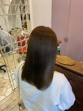 ロング ウルフ/レイヤー /髪質改善　ナユタのヘアスタイル