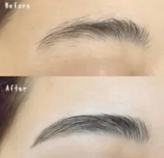 アイブロウ kuschel ホリグチのヘアスタイル