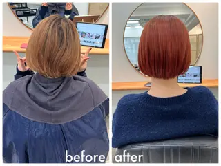 ショート カラー aiko【艶カラー ・ミニモ年内で終了】のヘアスタイル