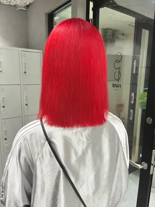 ミディアム カラー 暖色ハイトーン特化 🥇Mioのヘアスタイル