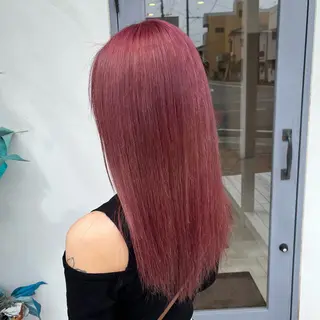 カラー MOMOKA /　Lapis大名店のヘアスタイル