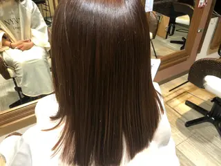 セミロング 縮毛矯正/髪質改善 主税巧一のヘアスタイル