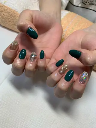 ネイル rukianail 新里のネイルデザイン