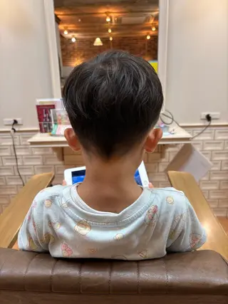 メンズ キッズ 荒牧 咲良のヘアスタイル