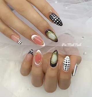 ネイル HANA 長さだしのネイルデザイン