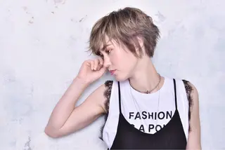 ショート カラー 🍑艶髪✖️暖色系 ✨momoka🍑のヘアスタイル