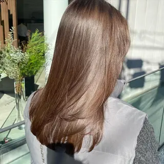 セミロング メンズ特化 刈り上げない/金井のヘアスタイル