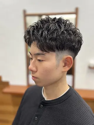 メンズ メンズヘアーニュートラル所属・宮川 陸のヘアスタイル