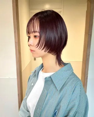 ショート カラー 武田 清久のヘアスタイル