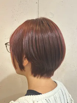 ショート カラー ショート⭐️ボブ ✁遠藤奏海✃のヘアスタイル