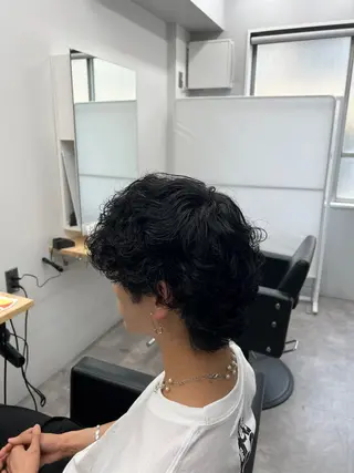 カラー メンズパーマ北千住 学生人気No.1登坂のヘアスタイル