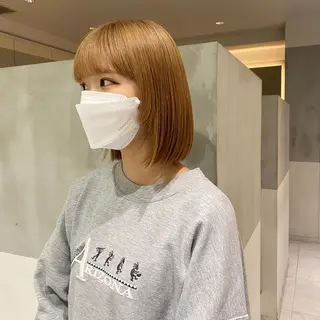 ショート カラー 艶感/ナチュラル 🌿マアヤのヘアスタイル