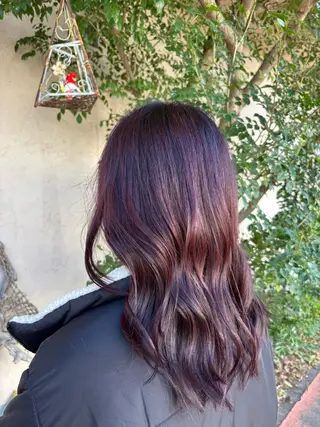 ロング カラー hair brand shigeki所属・古居 奨麻のヘアスタイル