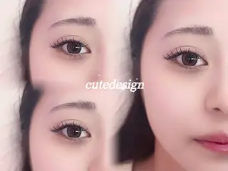 マツエク・マツパ eye＋nano所属・韓国風束感まつ毛🩵 Nozomiのマツエク・マツパデザイン