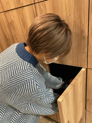 ショート ケリーズグリーン所属・ショート/ボブ 森田/嵩士のヘアスタイル