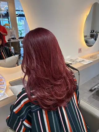 ロング レイヤー/透明感/髪 質改善/メンズ/佐藤のヘアスタイル