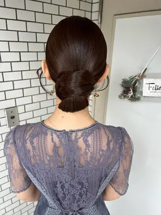 ヘアアレンジ 大人可愛いヘアメイク 💋🧚‍♀️しずかのヘアスタイル