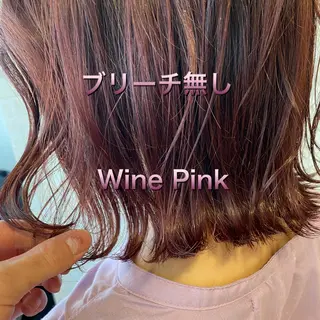 ミディアム カラー 個室サロンLOUIMADNA栄店所属・髪質改善美容師 個室サロン白金厚哉のヘアスタイル