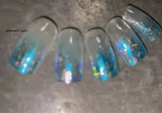 ネイル Spiky とうげ ふうかのネイルデザイン