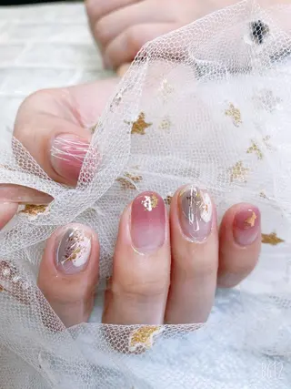 ネイル 🦋ネイルサロン ブラン🌈ゆりのネイルデザイン