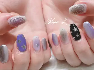 ネイル 芦辺 香奈のネイルデザイン