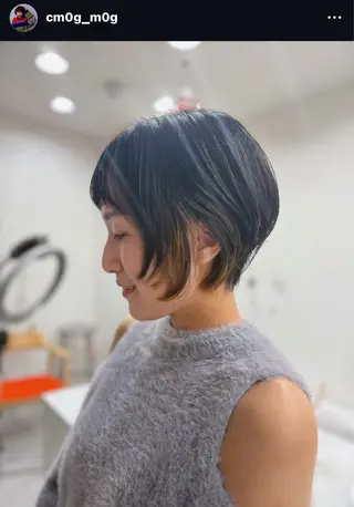 ショート 🌷ちひろ/ショート /パーマ🌷のヘアスタイル