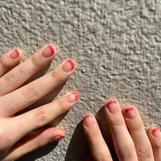 カラー ネイル scre as Etelのネイルデザイン