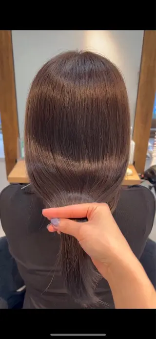 ロング hair salon  N所属・透明感カラー/艶髪 🌷ちばなお🌷のヘアスタイル