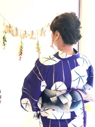 ヘアアレンジ 西 めぐみのヘアスタイル