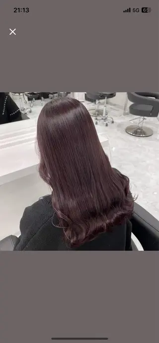 ロング カラー 🤍透明感推しカラー 🤍yui‪💞✨のヘアスタイル