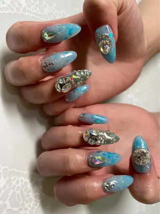 ミディアム ネイル 《LB》ラブリエ Nail&eyeのマツエク・マツパデザイン