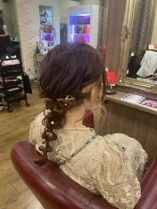 ヘアアレンジ GALETTE UMEDA所属・森澤 叶実のヘアスタイル