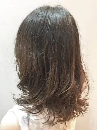 ミディアム パーマ 🌕ホンブ ユウイチ【代表】🌕のヘアスタイル