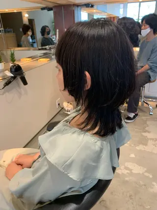 ミディアム PADOU平松 典幸のヘアスタイル