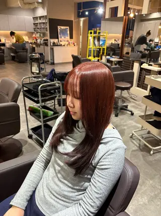 セミロング blue hair create box所属・大原 京利のヘアスタイル