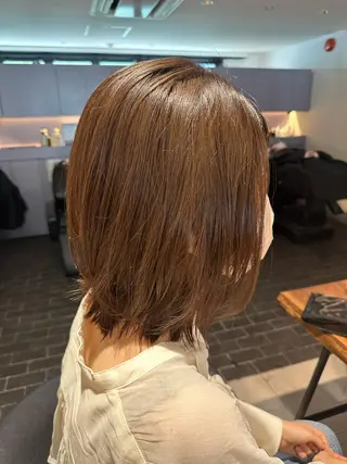 ミディアム カラー trym/ 木原裕希のヘアスタイル