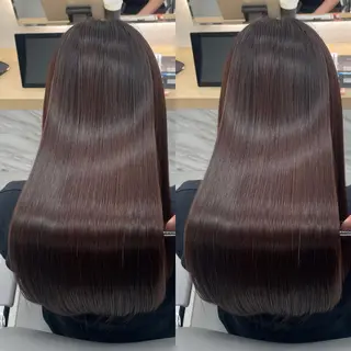 ロング 新宿No.1艶髪矯正 美艶カラー/FUKAのヘアスタイル