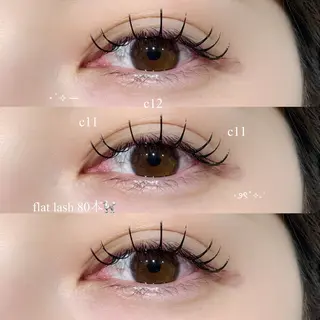 マツエク・マツパ 金子 心咲のマツエク・マツパデザイン