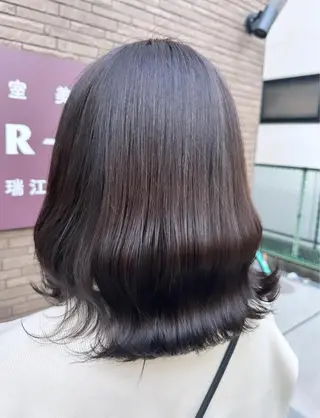 ミディアム 飯塚 優希のヘアスタイル