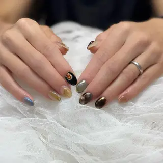 ネイル 新井 ひなののネイルデザイン