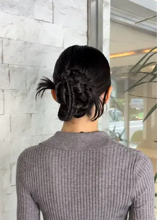 ロング セット/着付け/上野 /カラー/🦋シオリのヘアスタイル