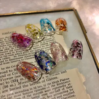 ネイル Amber21.所属・Nagahama Akariのネイルデザイン