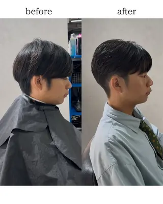 メンズ 心斎橋/メンズカット /韓国/せんのヘアスタイル