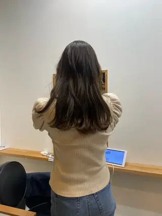 カラー YURiA レイヤー🫧のヘアスタイル