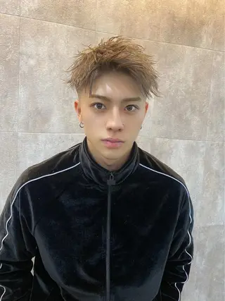 カラー パーマ メンズ 和歌山ランキング1位 井開のヘアスタイル